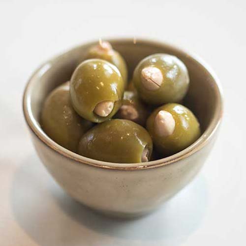 olives farcies aux amandes