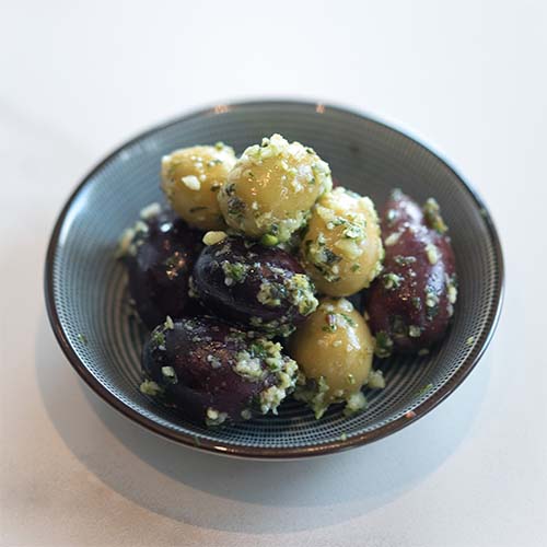 olives citron,menthe,basilic